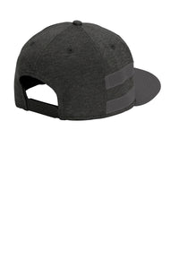 New Era® Shadow Heather Striped Flat Bill Snapback Cap | NE408