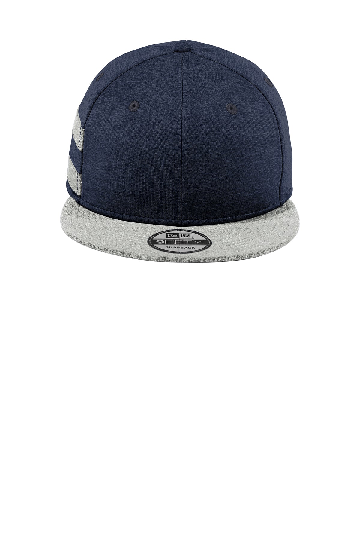 New Era® Shadow Heather Striped Flat Bill Snapback Cap | NE408
