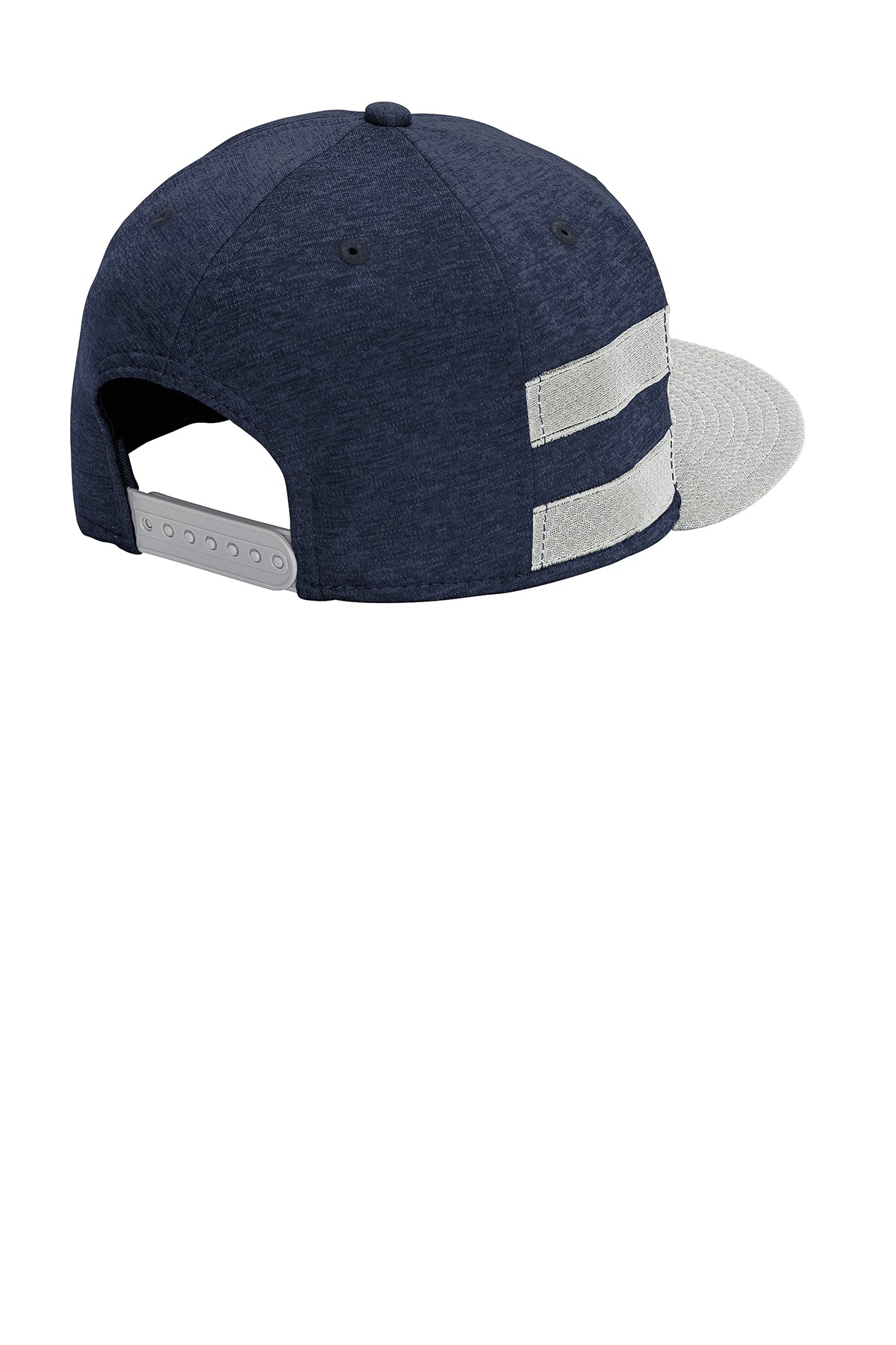 New Era® Shadow Heather Striped Flat Bill Snapback Cap | NE408