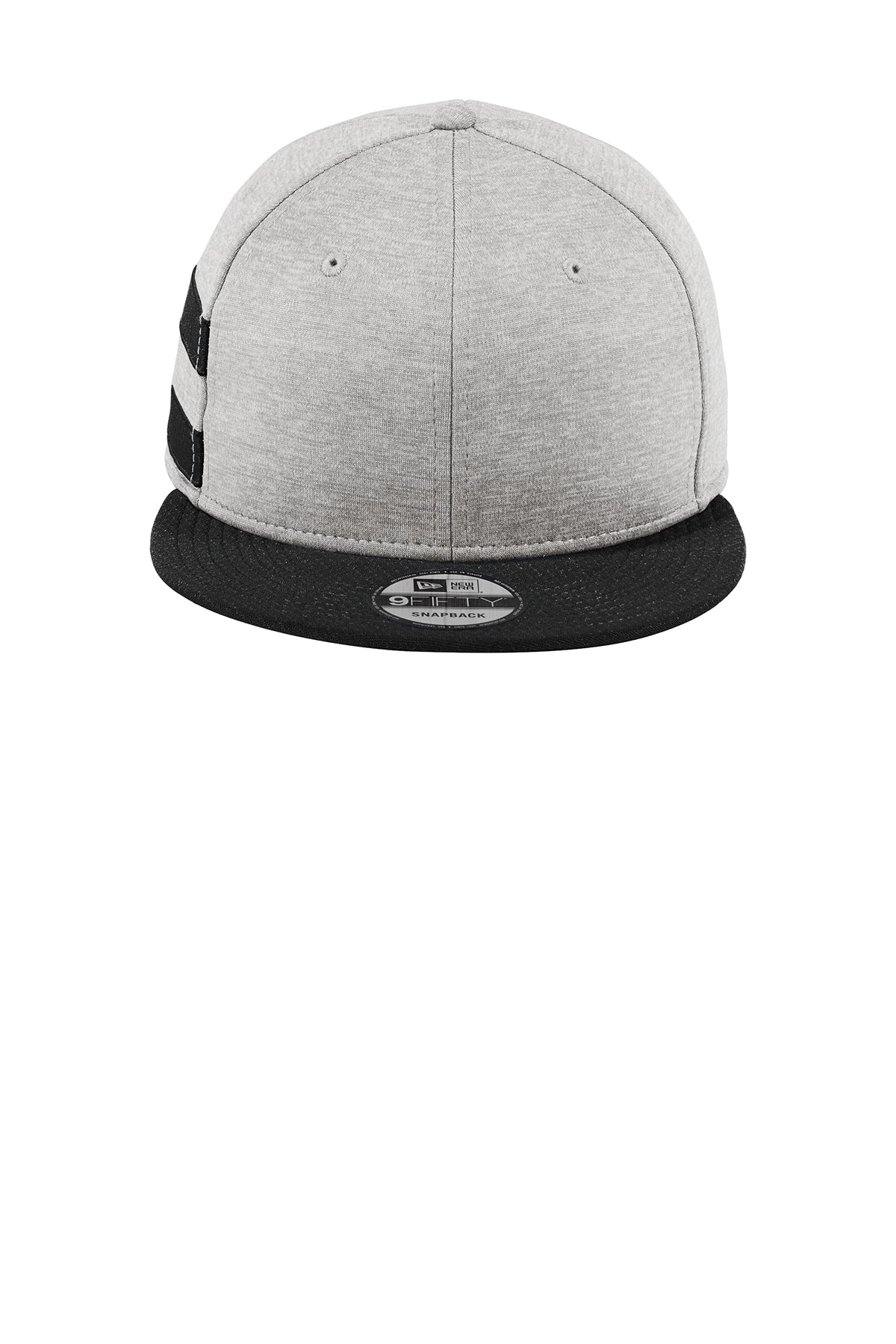 New Era® Shadow Heather Striped Flat Bill Snapback Cap | NE408
