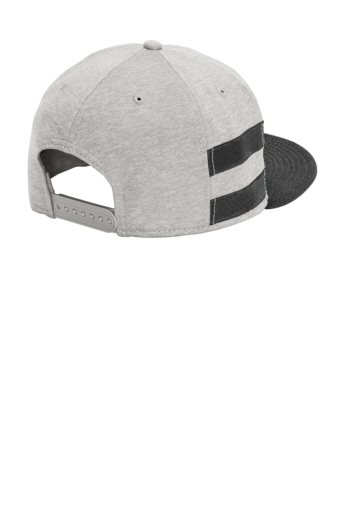 New Era® Shadow Heather Striped Flat Bill Snapback Cap | NE408