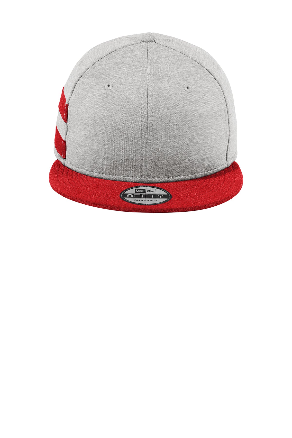 New Era® Shadow Heather Striped Flat Bill Snapback Cap | NE408