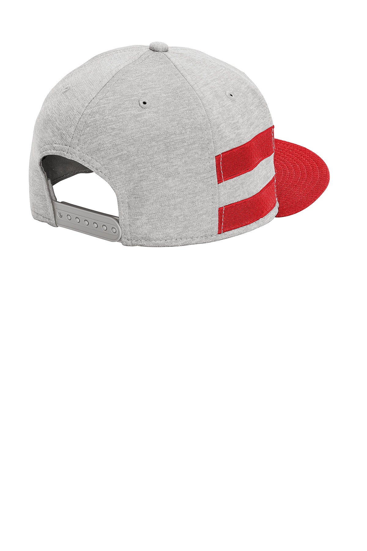 New Era® Shadow Heather Striped Flat Bill Snapback Cap | NE408