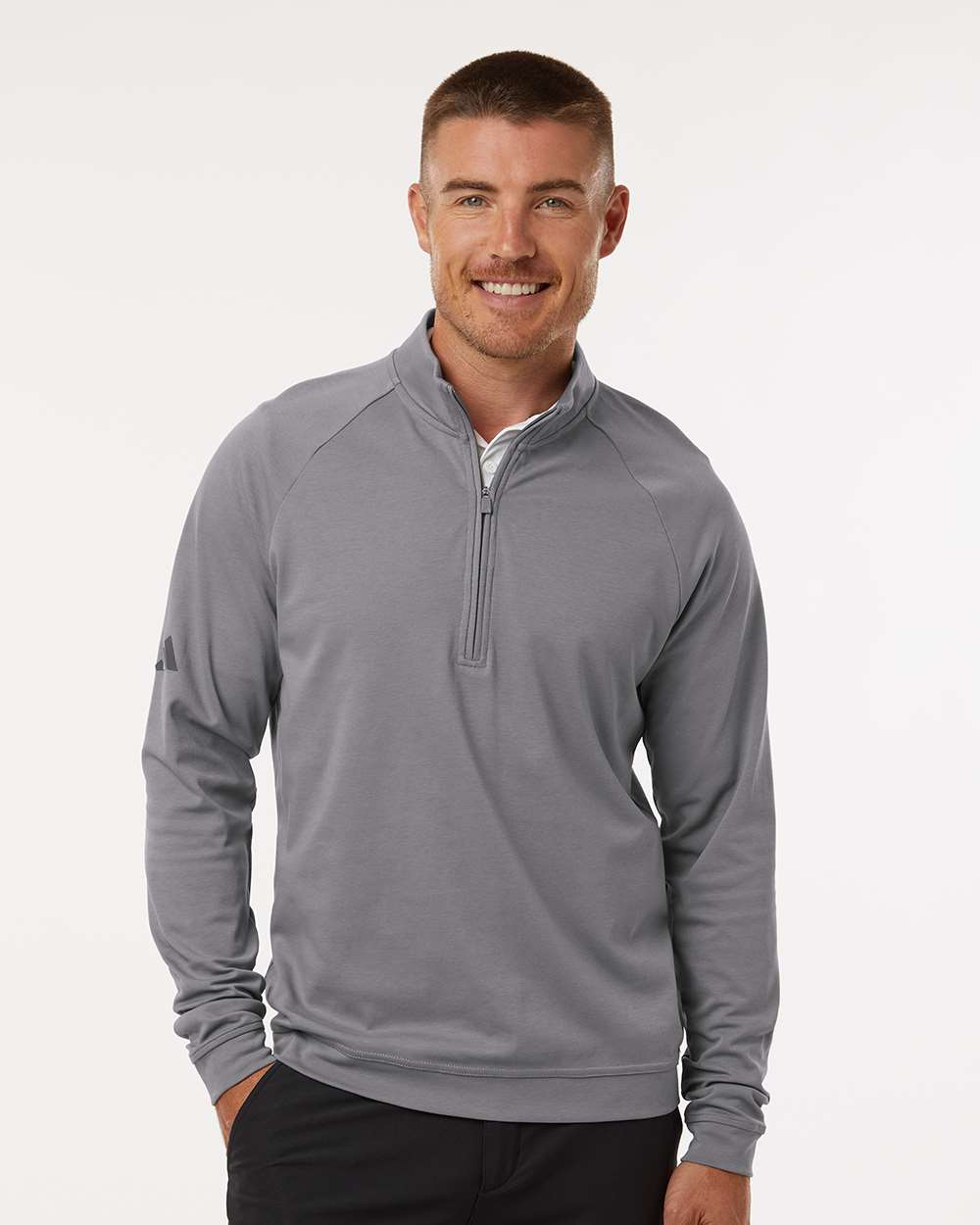 Adidas Men's Club Quarter-Zip Pullover A598