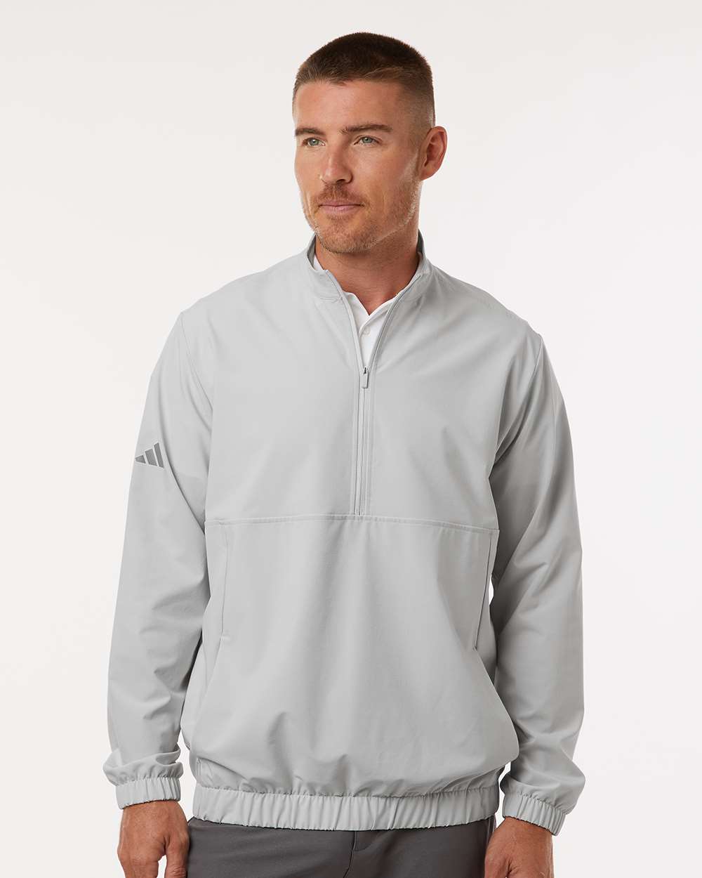 Adidas Men's Stretch Woven Half-Zip Pullover A705