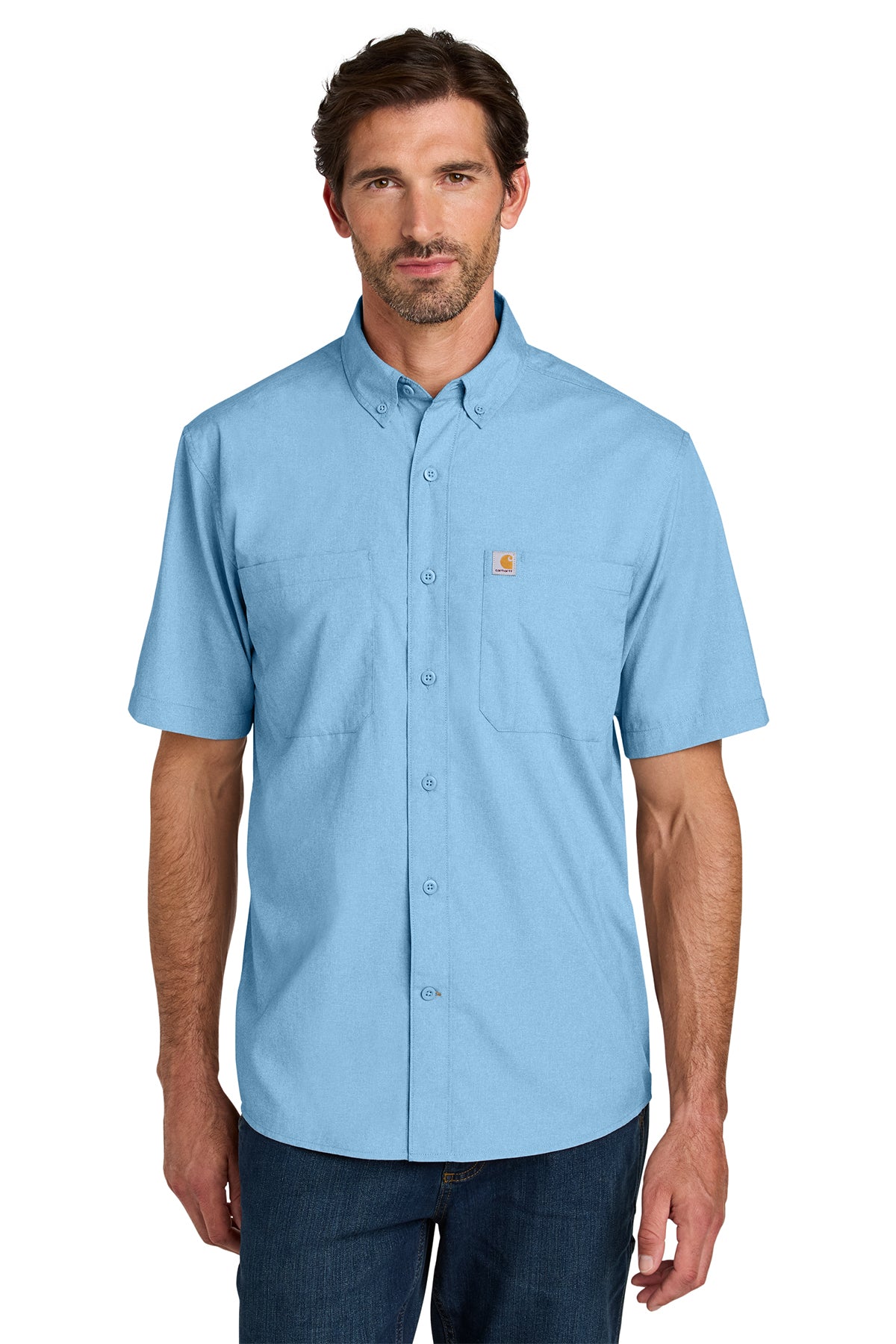 Carhartt Force® Sun Defender™ Short Sleeve Shirt | CT107107 - The Lemon Print & Design Studio