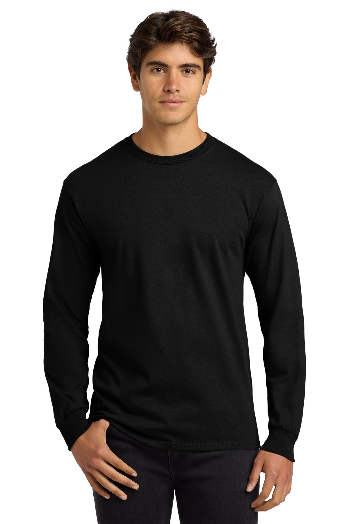 G2400 Gildan® Ultra Cotton® 100% US Cotton Long Sleeve T-Shirt - The Lemon Print & Design Studio