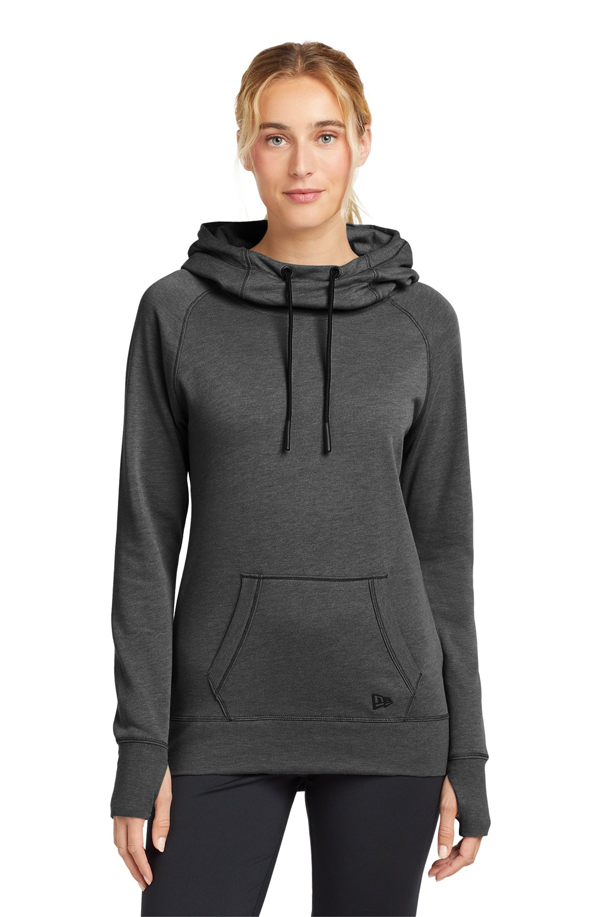 LNEA510 New Era® Women's Tri-Blend Fleece Pullover Hoodie