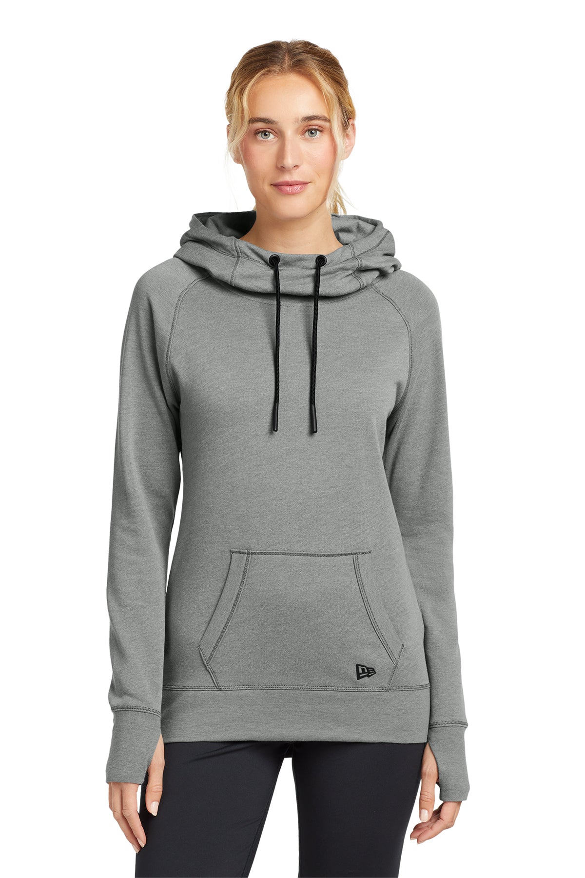 LNEA510 New Era® Women's Tri-Blend Fleece Pullover Hoodie