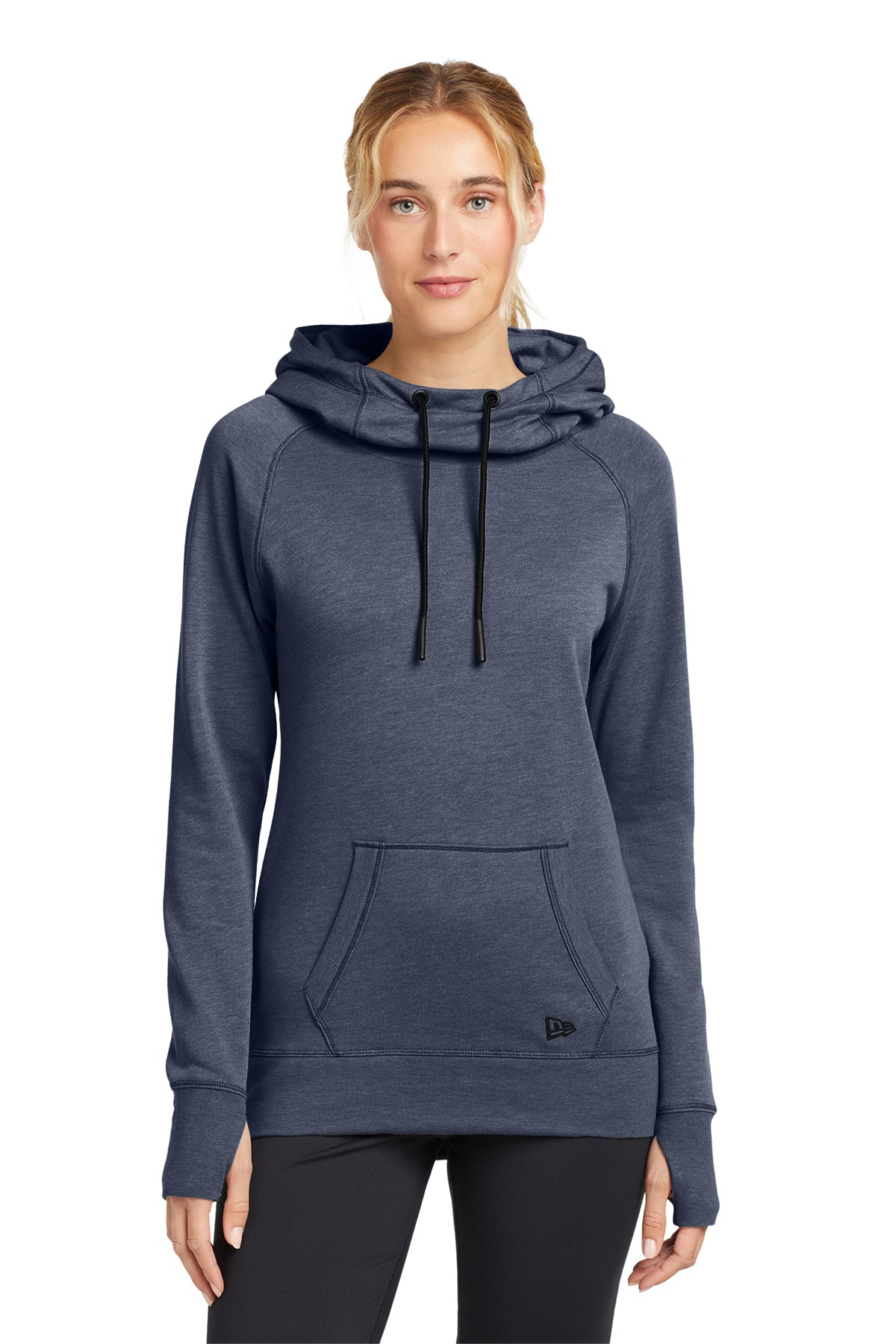 LNEA510 New Era® Women's Tri-Blend Fleece Pullover Hoodie