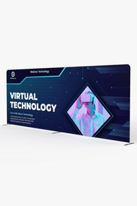20ft Straight Tension Fabric Display