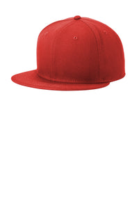 New Era® Standard Fit Flat Bill Snapback Cap | NE4020