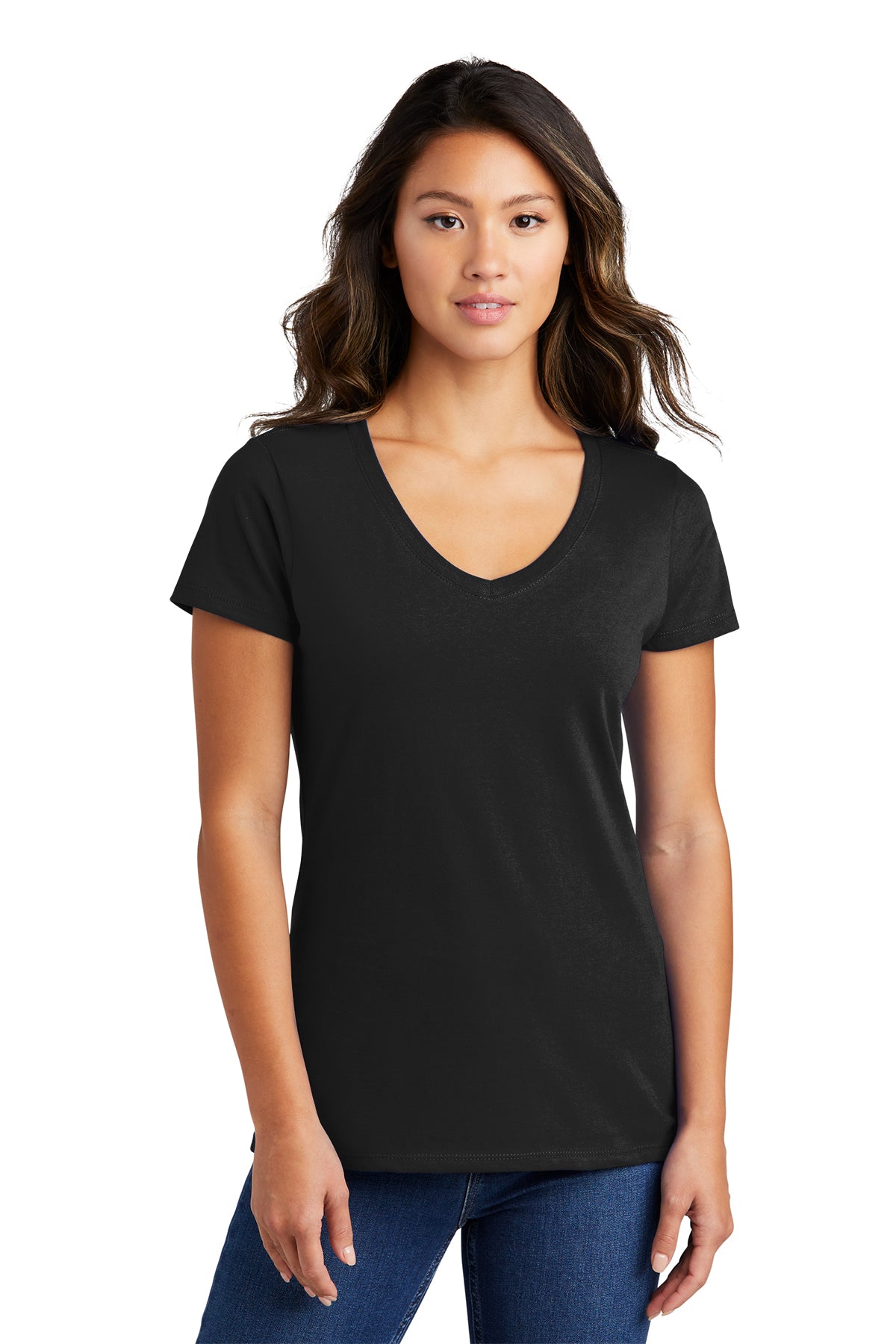 Port & Company® Women's Fan Favorite™ V-Neck Tee | LPC450V - The Lemon Print & Design Studio