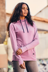 LNEA510 New Era® Women's Tri-Blend Fleece Pullover Hoodie