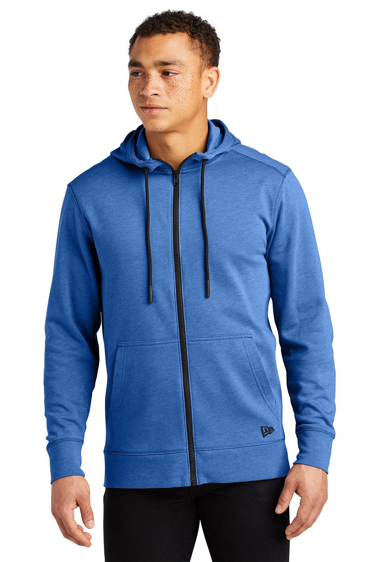 NEA511 New Era® Tri-Blend Fleece Full-Zip Hoodie