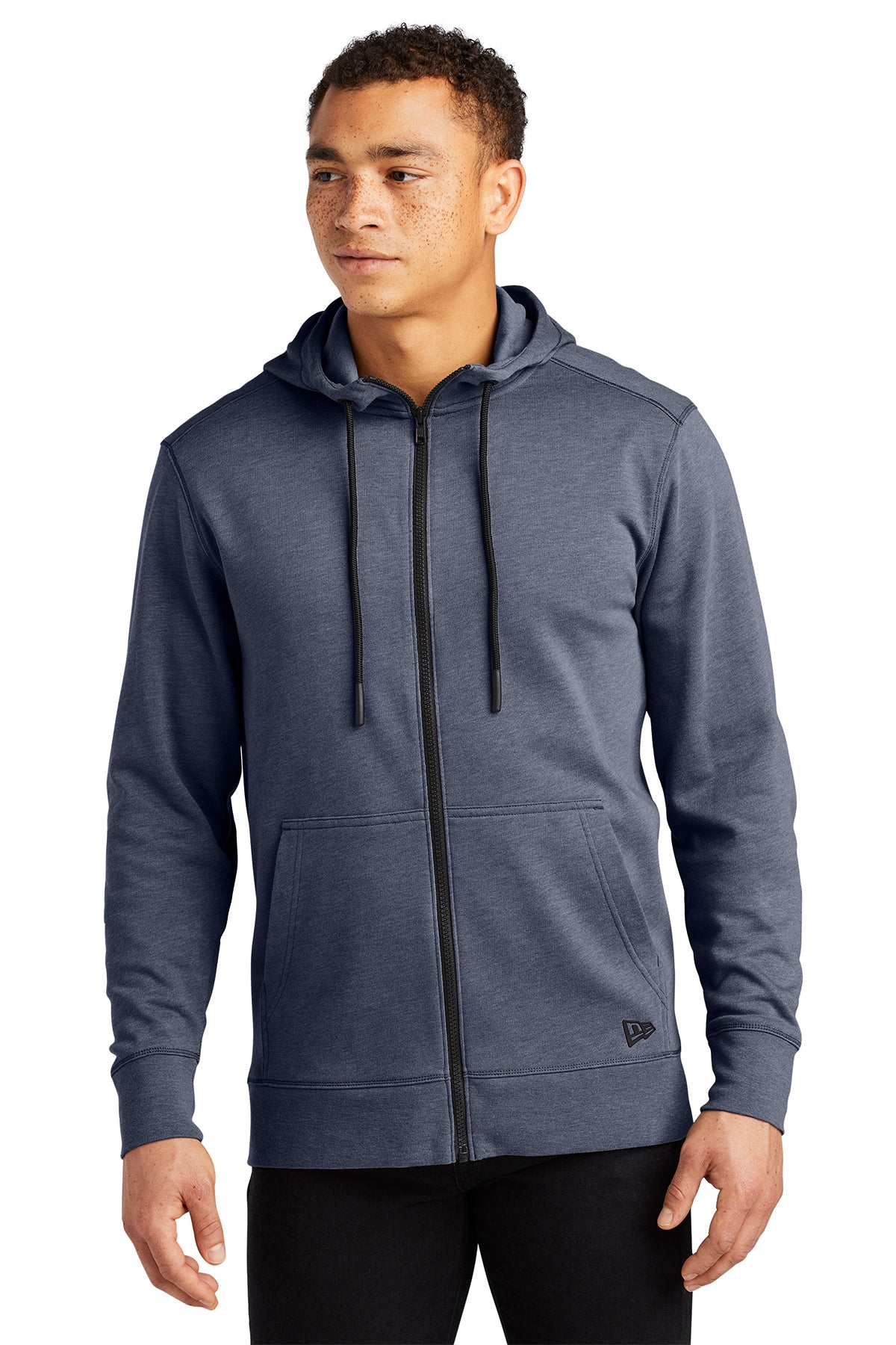 NEA511 New Era® Tri-Blend Fleece Full-Zip Hoodie