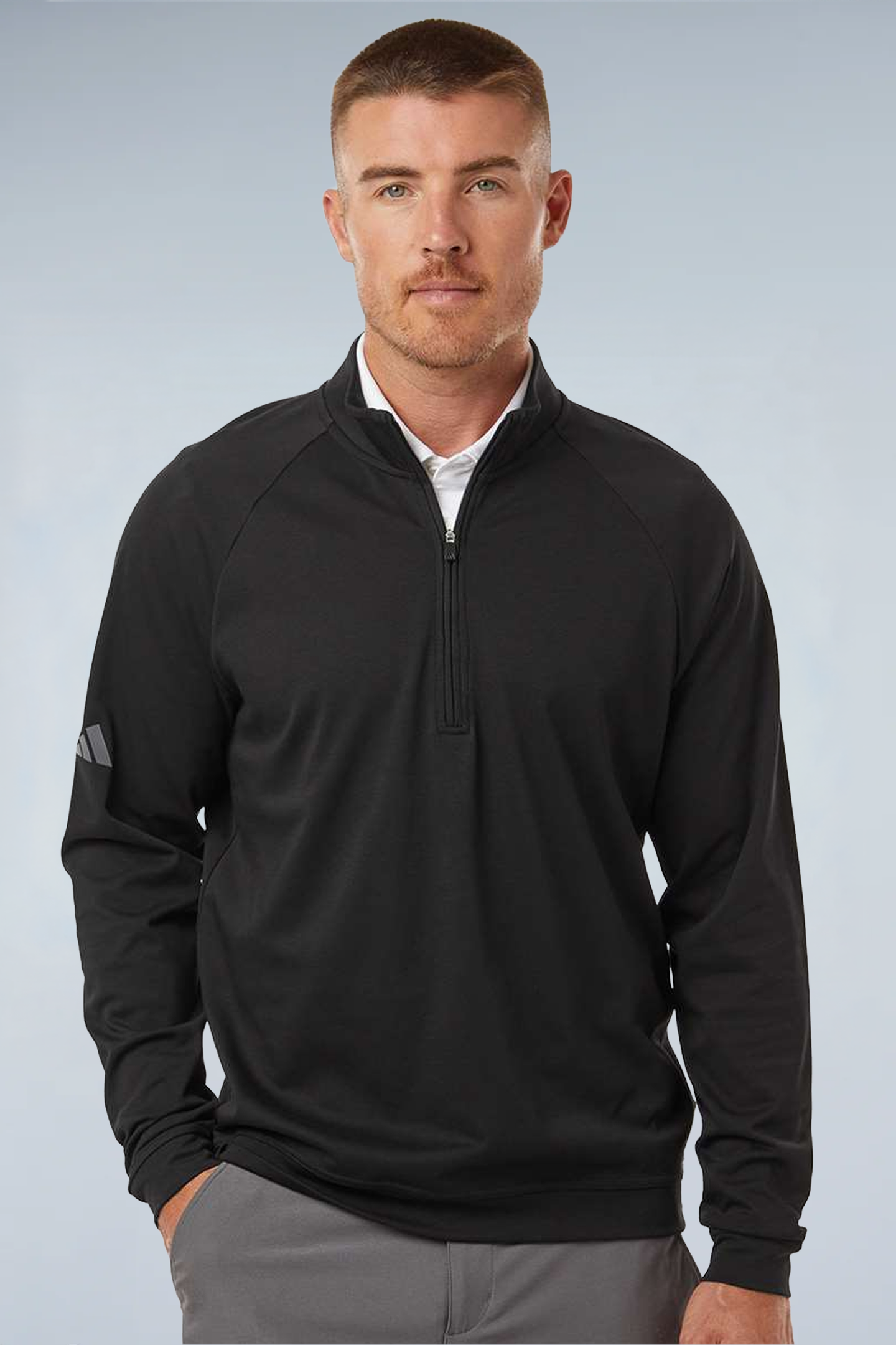 Adidas Men's Club Quarter-Zip Pullover A598