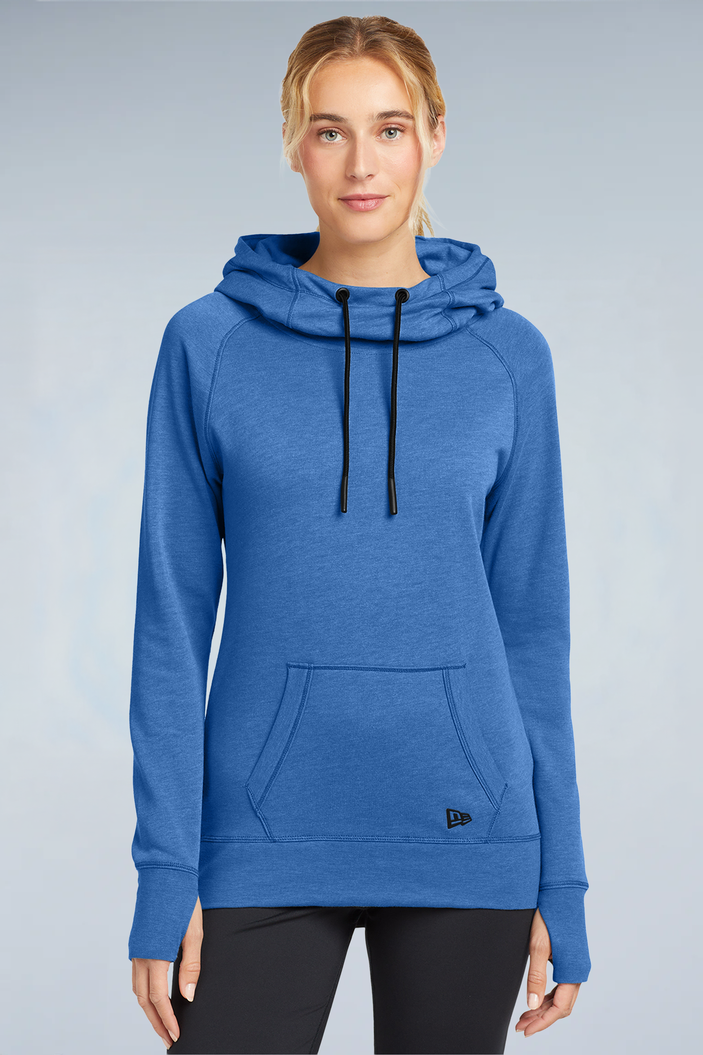 LNEA510 New Era® Women's Tri-Blend Fleece Pullover Hoodie