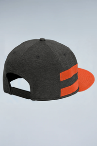 New Era® Shadow Heather Striped Flat Bill Snapback Cap | NE408