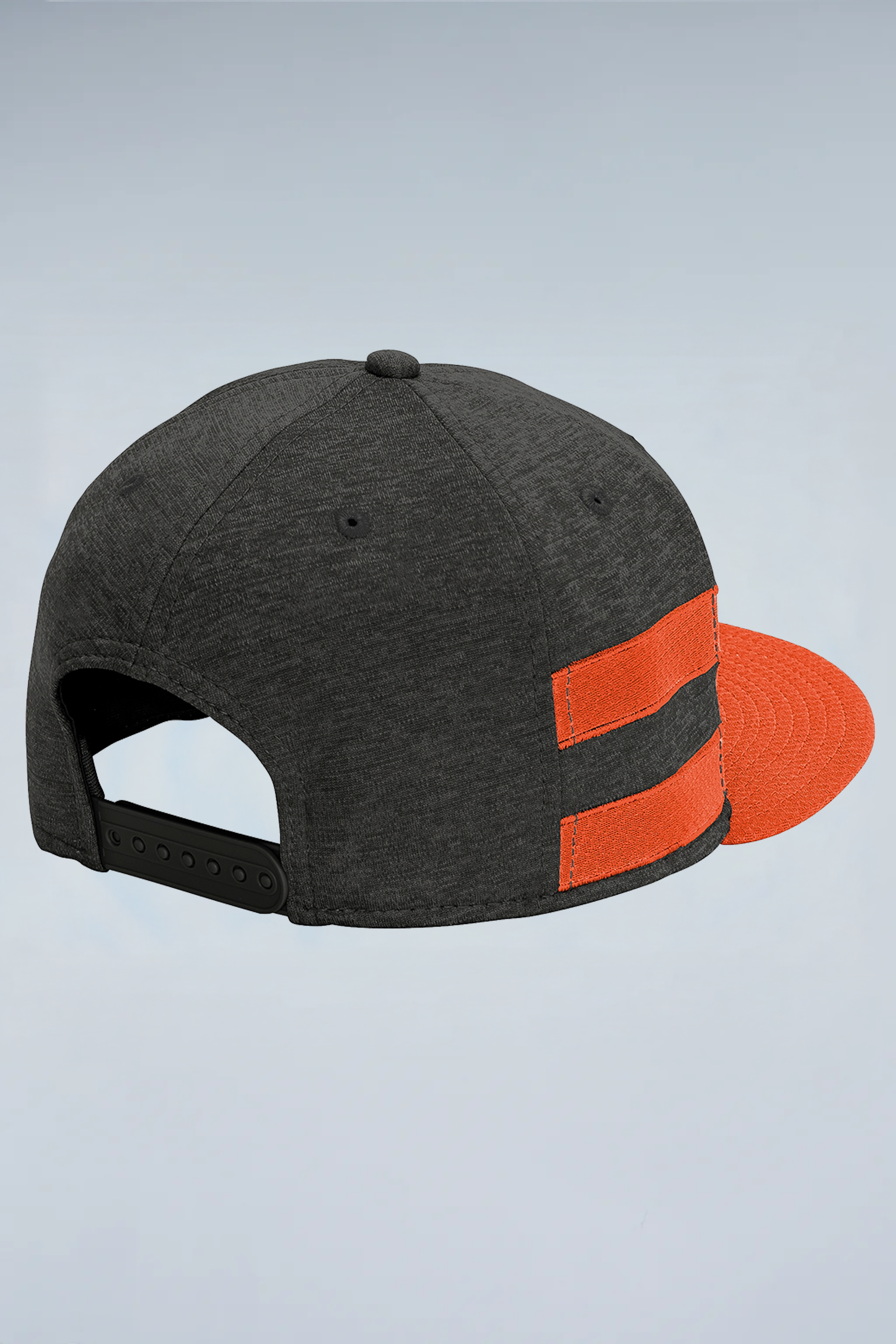 New Era® Shadow Heather Striped Flat Bill Snapback Cap | NE408