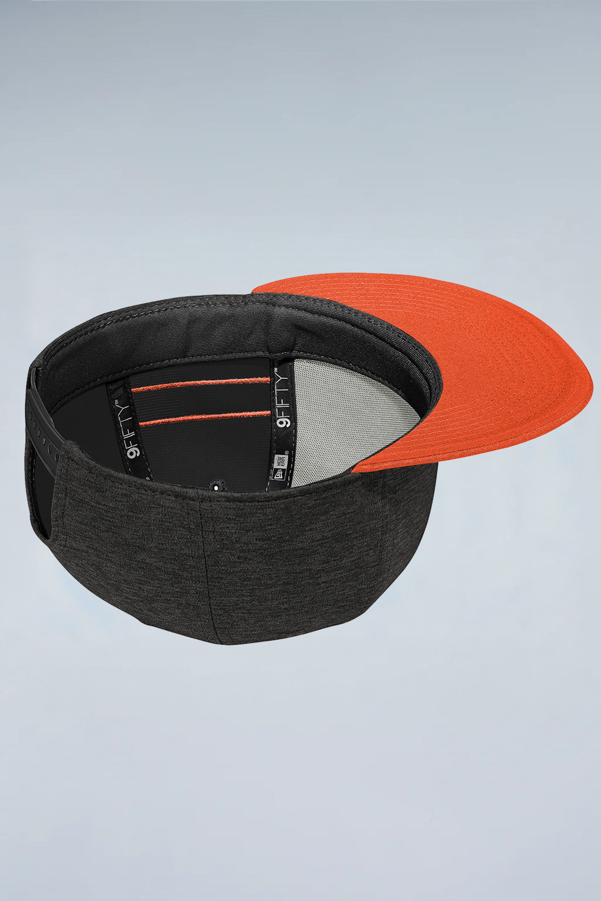 New Era® Shadow Heather Striped Flat Bill Snapback Cap | NE408