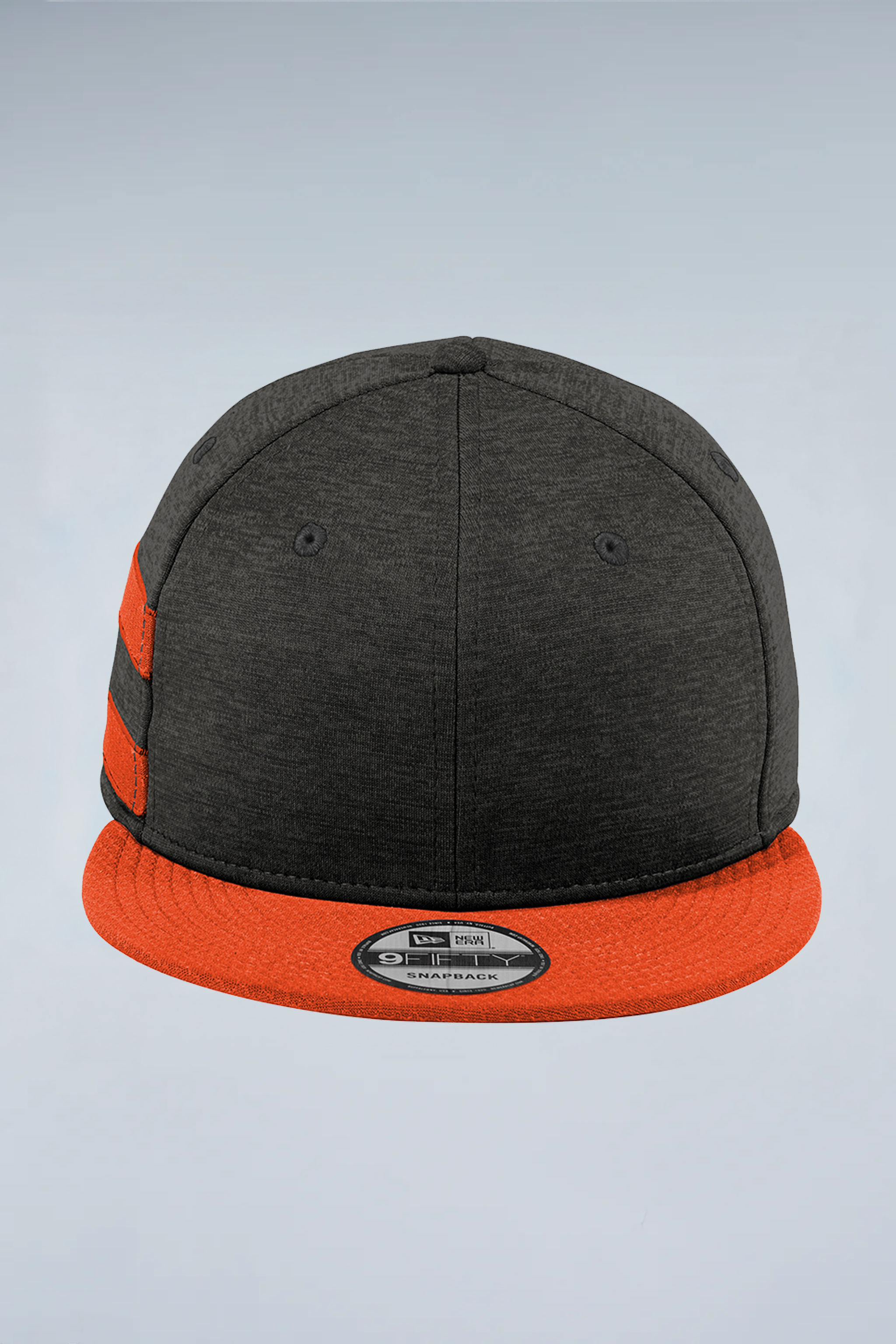 New Era® Shadow Heather Striped Flat Bill Snapback Cap | NE408