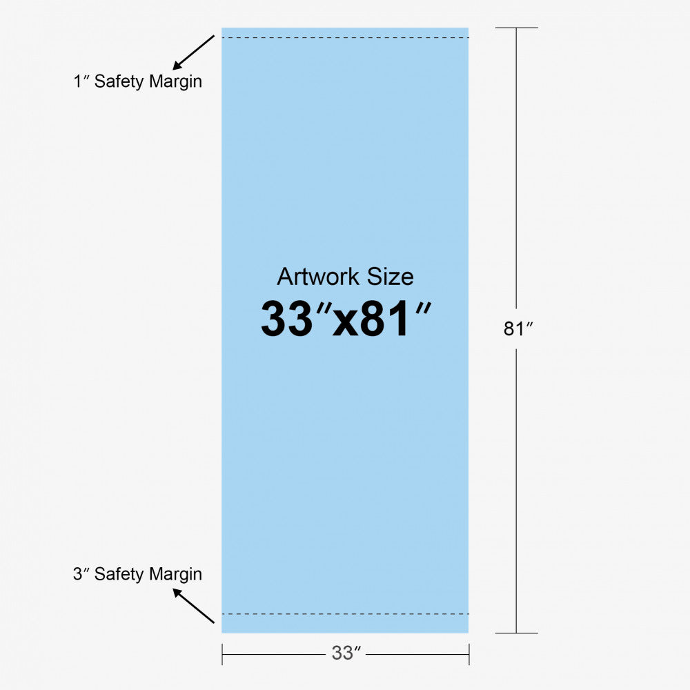 Deluxe Retractable Roll-Up Banner Stand - The Lemon Print & Design Studio