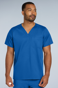 Wink® Unisex WorkFlex Chest Pocket V-Neck Top| WW3160