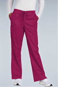 Wink® Women’s Petite WorkFlex Flare Leg Cargo Pant | WW4750P | Petite - The Lemon Print & Design Studio