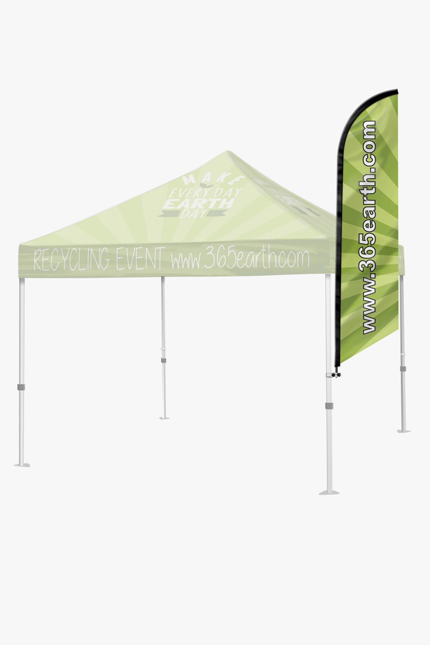 Custom Canopy Tent Flags - The Lemon Print & Design Studio