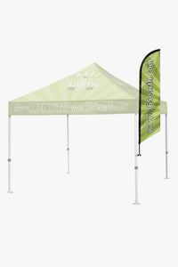 Custom Canopy Tent Flags - The Lemon Print & Design Studio