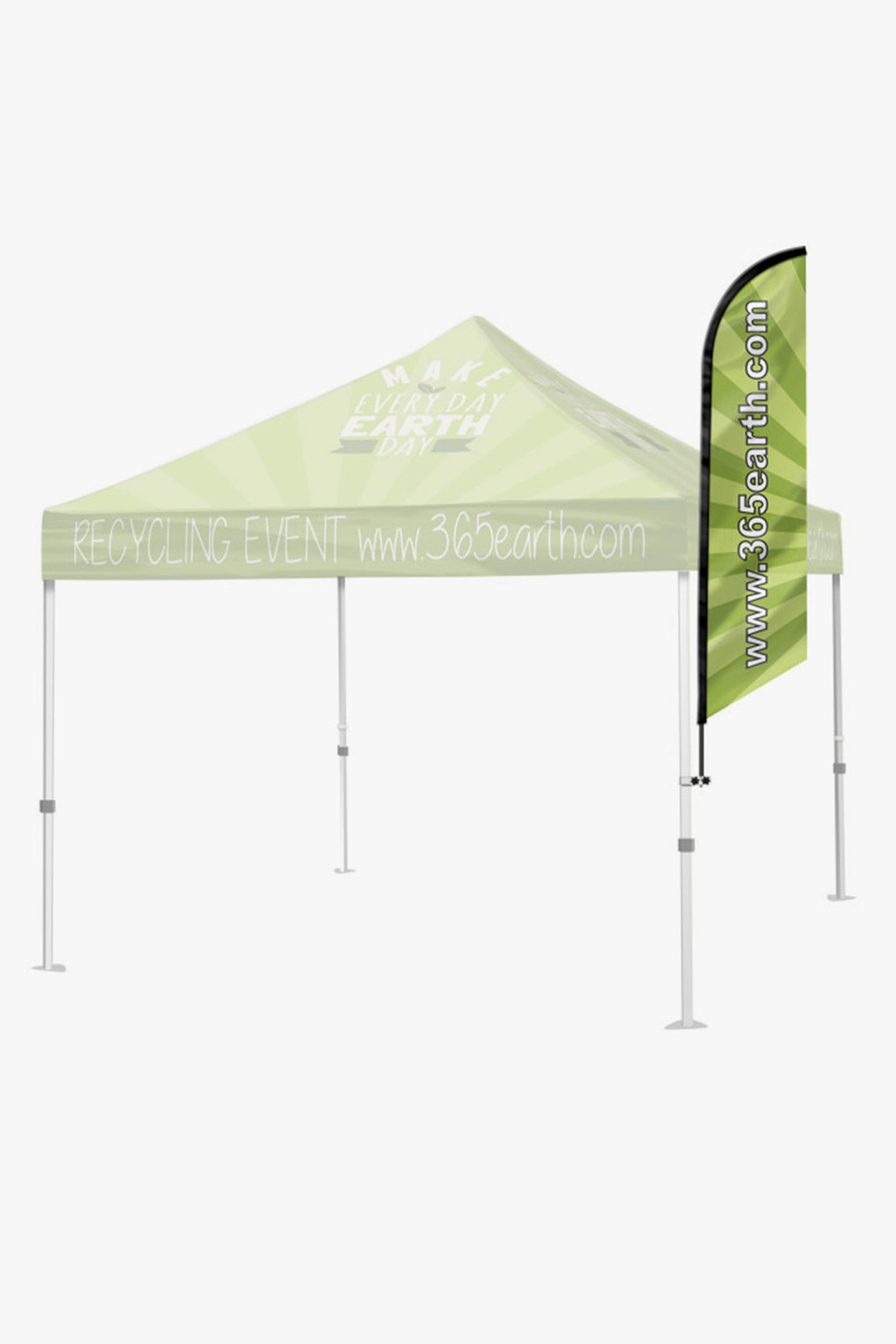Custom Canopy Tent Flags - The Lemon Print & Design Studio