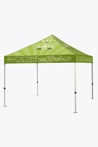 10ft x 10ft Custom Canopy Tent - The Lemon Print & Design Studio