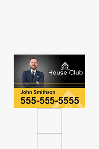 Real Estate Yard Signs - 24'' x 18''