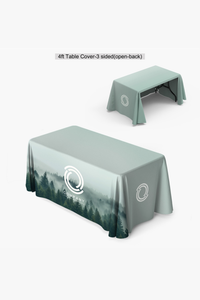 4ft Custom Printed Table Cover
