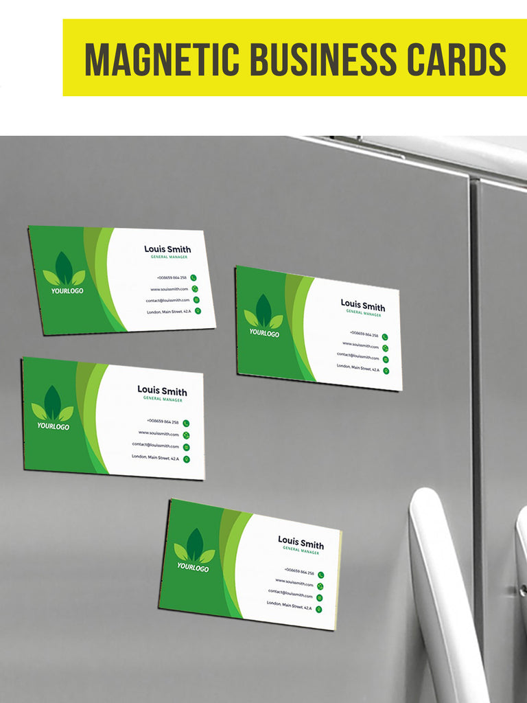 Magnetic Business Cards, The Lemon Print