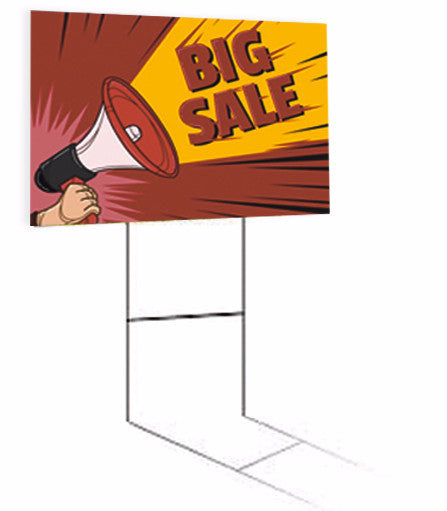 Yard Signs - 12'' x 18''