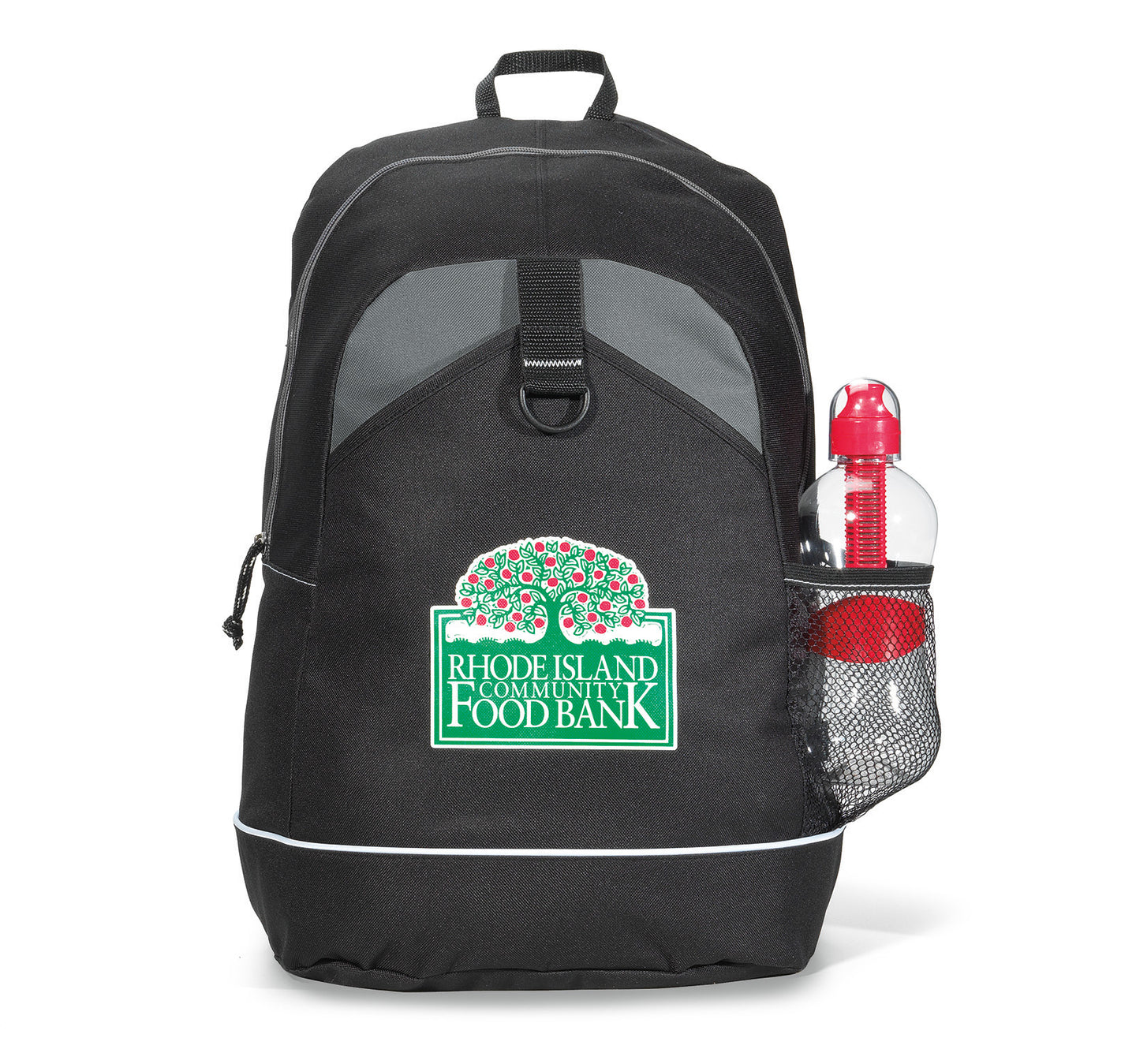 Canyon Backpack - Black | Custom Branded | Lemon Print