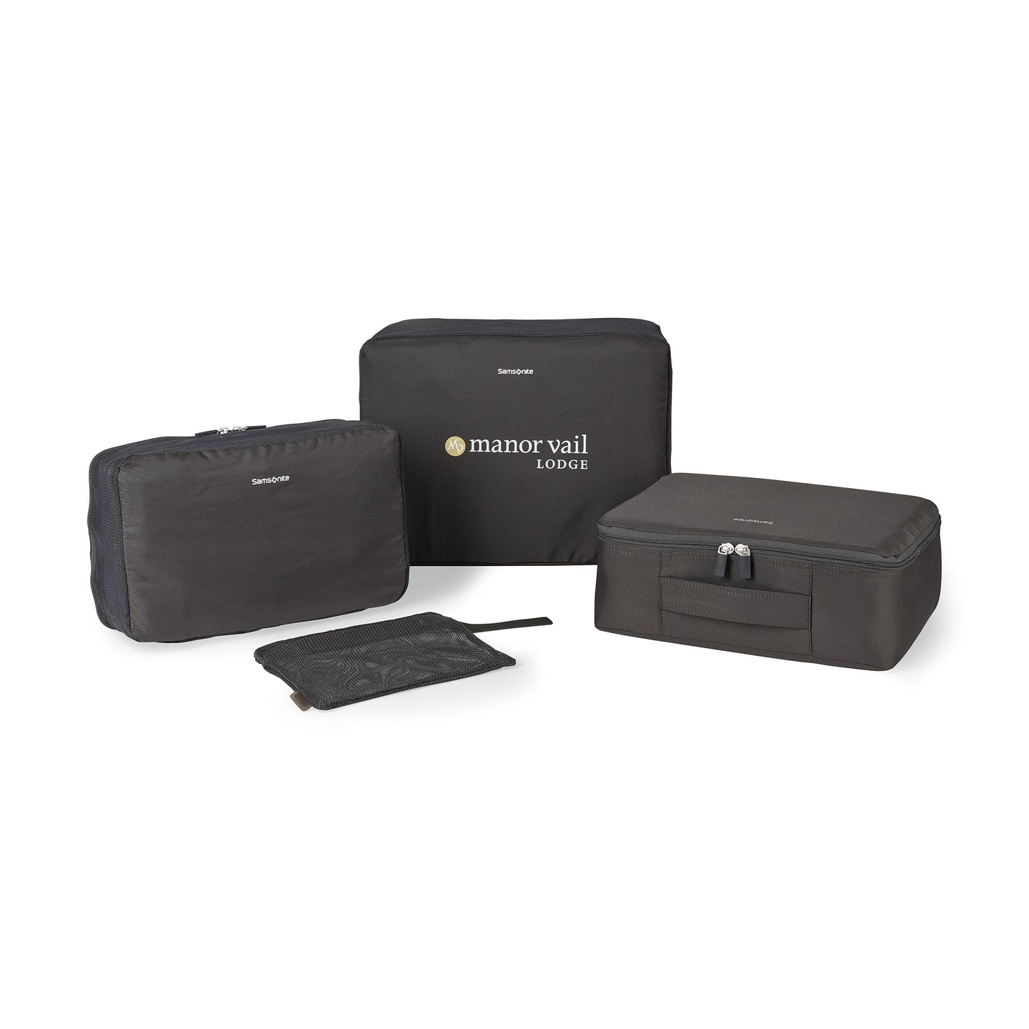 Samsonite Foldable Packing Cubes 4IN1 - Graphite | Custom Branded | Lemon Print