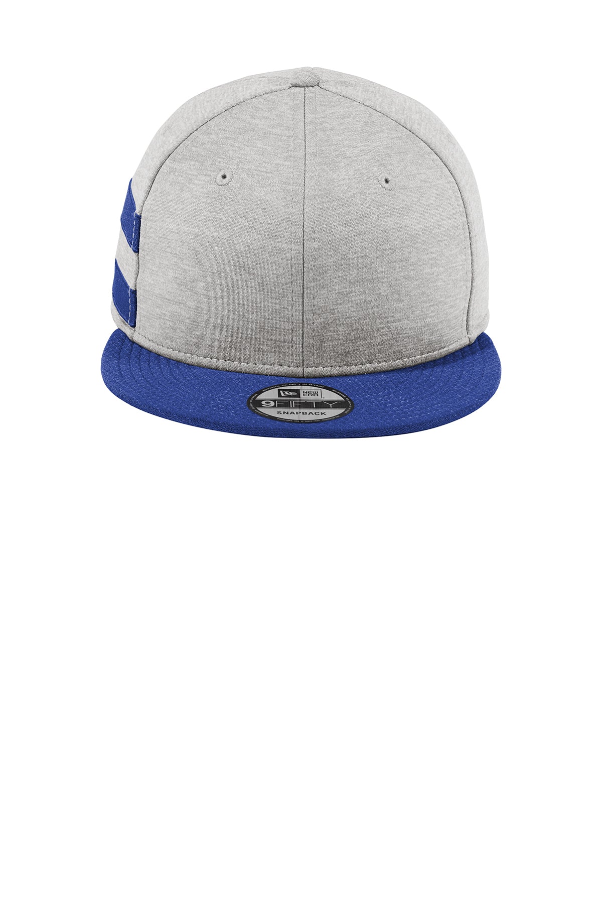 New Era® Shadow Heather Striped Flat Bill Snapback Cap | NE408