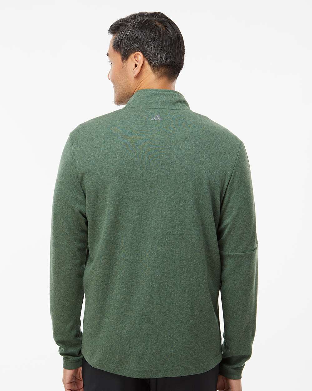 Adidas Men's 3-Stripes Quarter-Zip Sweater Pullover A554