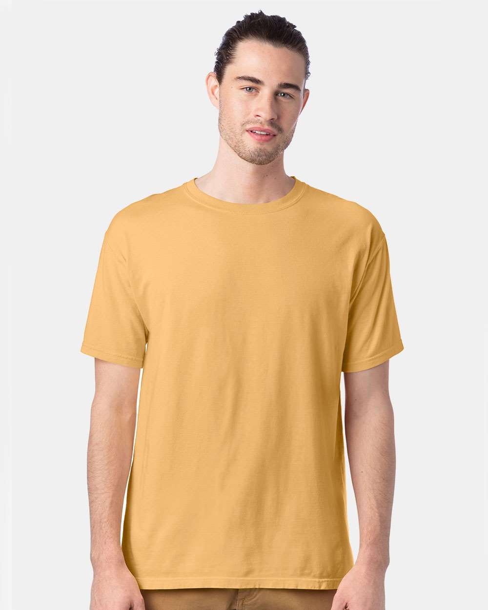 Hanes ComfortWash GDH100 Garment-Dyed T-Shirt - Artisan Gold
