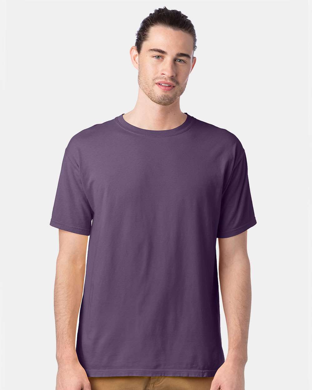 Hanes ComfortWash GDH100 Garment-Dyed T-Shirt - Grape Soda