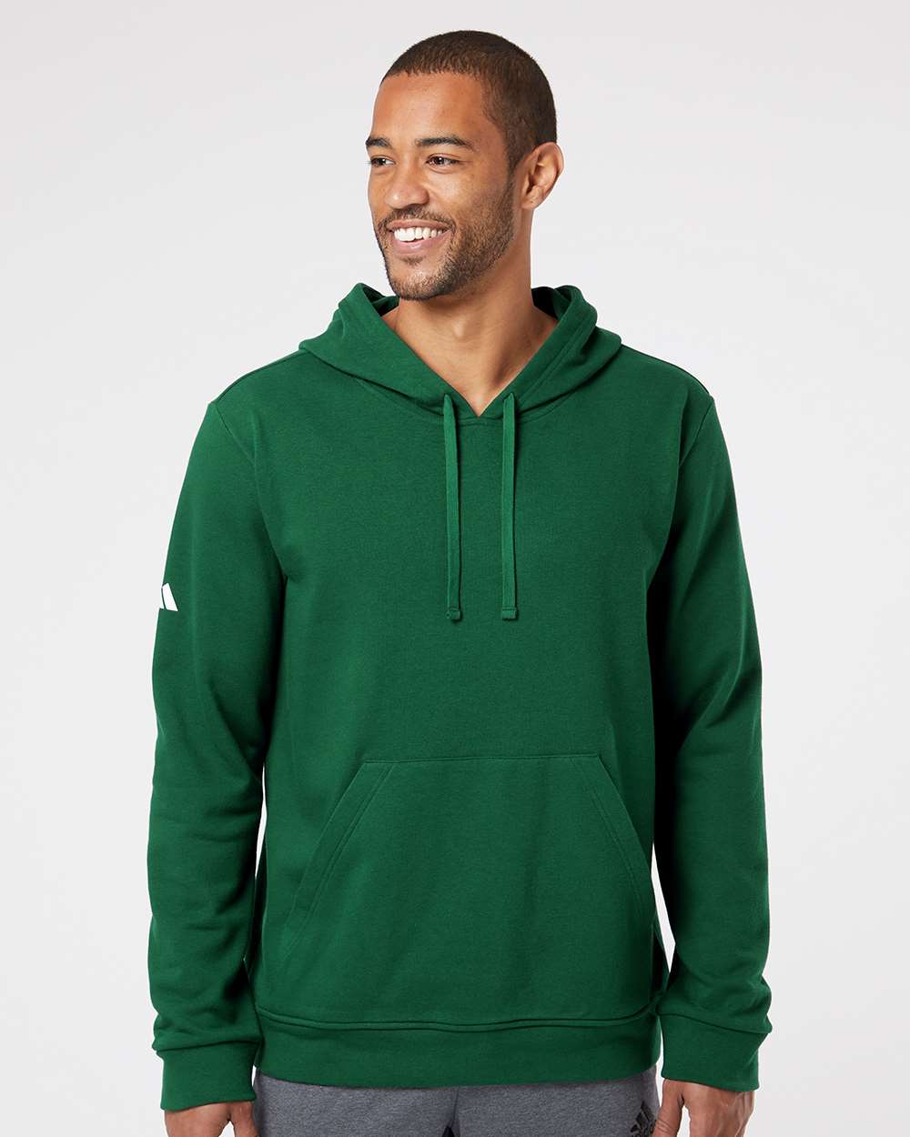 Adidas Unisex Fleece Hooded Sweatshirt A432