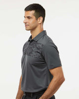 Adidas Men's Camo Chest Print Polo A585