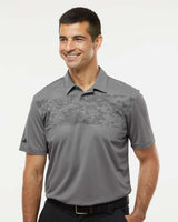 Adidas Men's Camo Chest Print Polo A585