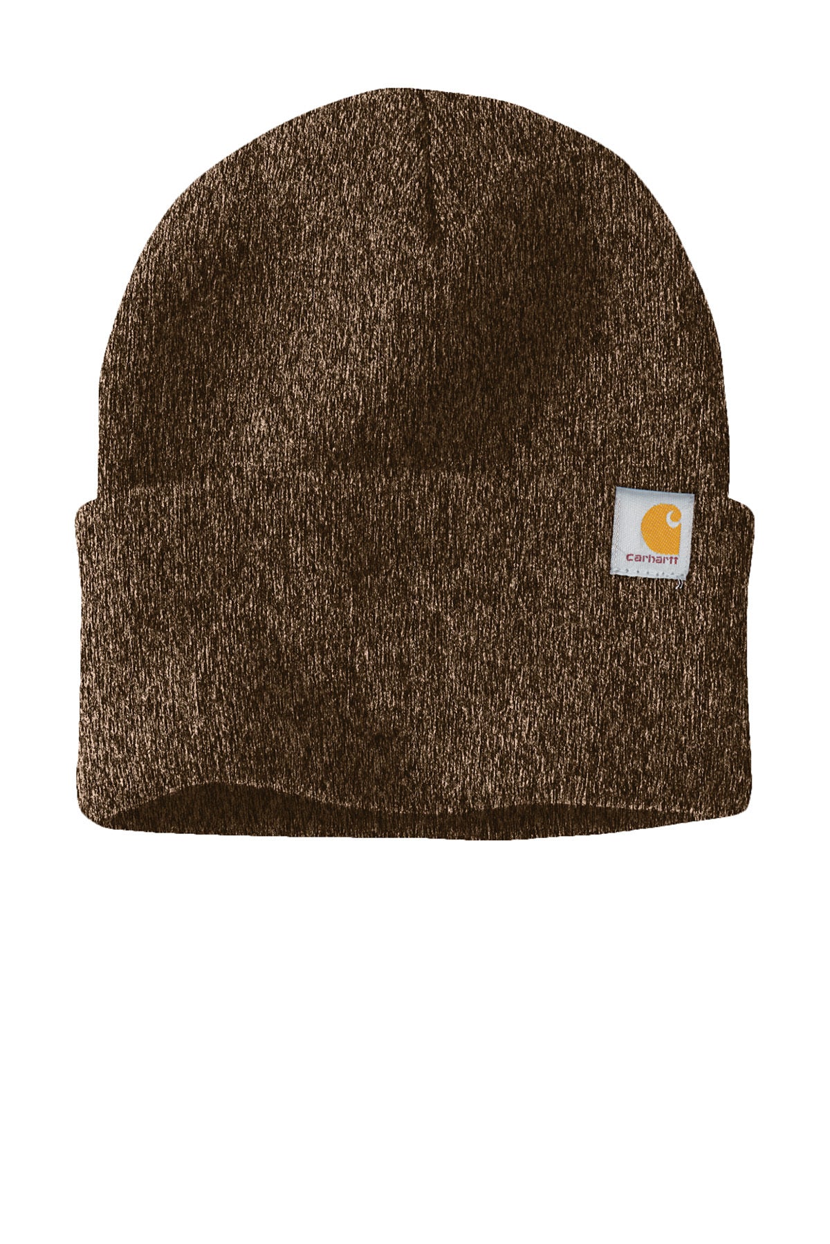 Carhartt A18 Acrylic Watch Hat (Beanie) - Dark Brown/ Sandstone