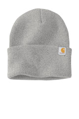 Carhartt A18 Acrylic Watch Hat (Beanie) - Heather Grey