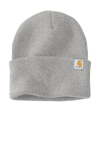 Carhartt A18 Acrylic Watch Hat (Beanie) - Heather Grey