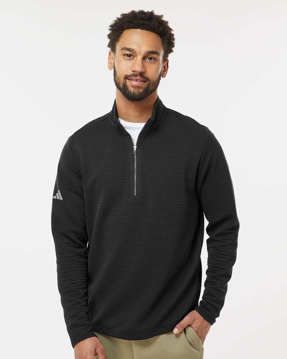Adidas Men's Spacer Quarter-Zip Pullover A588